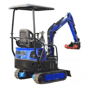 Miniexcavadora sobre orugas de China, 1095 kg, 0,025 m³
