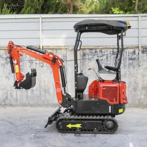 Excavadora de orugas pequeña de 1,2 toneladas de China