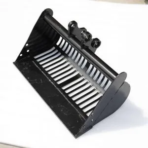Accesorios para excavadoras de China: Cuchara de arena resistente de 600 mm y 24 pulgadas para obras de construcción