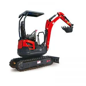 Miniexcavadora sobre orugas de 1200 kg y 0,03 m³ de China
