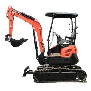Miniexcavadora sobre cadenas de 5580 kg y 0,25 m³ de China