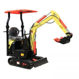 Miniexcavadora sobre cadenas de 950 kg y 0,025 m³ de China