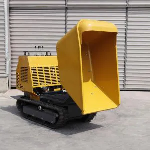 Camión volquete pequeño sobre orugas de 500 kg con rotación de 360 grados de China