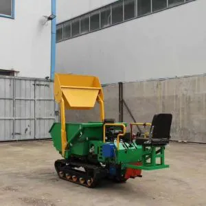 Mini camión volquete de concreto de China (0,75, 2 y 3 toneladas)