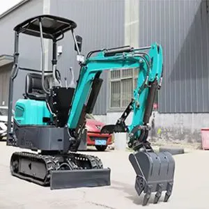 Miniexcavadora sobre cadenas de China, 2050 kg, 15 kW, 0,025 m³