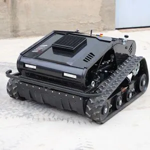Cortadora de césped con control remoto de orugas, China, 24 V, 764 CC