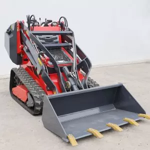 Cargadora compacta de China de 15,7 kW, 17,2 kW, 23 HP y 830 kg
