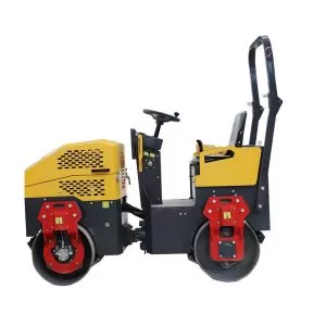 Rodillo pequeño de tambor de 1 tonelada, 37 kW, 3,7 kW y 13 HP de China