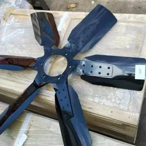 Radiator fan part number RH43-01E000002A0 is for excavator FR215 engine WP6