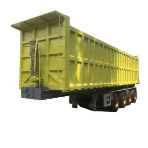 Shandong Factory 3/4 Axle Steel Semi-Trailer 60-ton and 50-ton Rear Dump Trucks for Sale