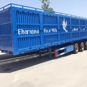 3-Axis 30-50 Ton Side Dump Truck Heavy Duty Dump Truck Semi-Trailer