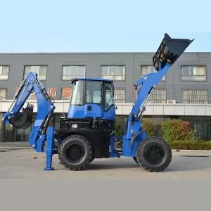 Mini retroexcavadora 4x4 de China