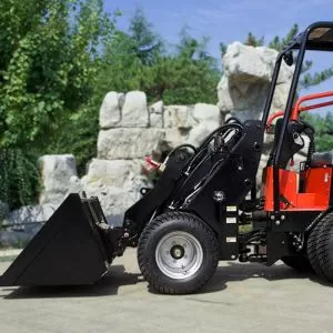 Telescopic Loader 600kg 800kg 0.8-ton Construction Machinery Hydraulic Mini Compact Wheel Loader