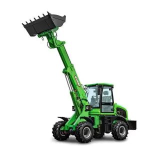 Peque&ntilde;o cargador telesc&oacute;pico de ruedas delanteras con control remoto, cargador de ruedas de 1,6 toneladas, mini cargador de ruedas