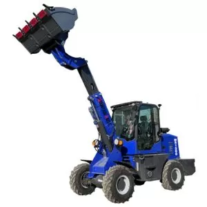 Manufacturer Mountain Raise MR1500 Mini Agricultural Telescopic Boom Wheel Loader 1500kg for Sale