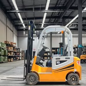 رافعة شوكية كهربائية محمولة صينية الصنع، مناسبة لجميع التضاريس، تعمل بالبطارية، سعة 1 طن، شاحنة كهربائية