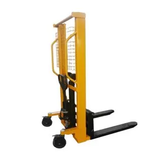 Gr&uacute;as transelevadoras y accesorios para carretillas elevadoras para talleres de reparaci&oacute;n de maquinaria