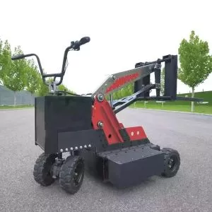 Free shipping! Mini remote-controlled electric forklift, 2-ton capacity.