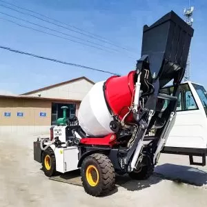 Direct sale of concrete mini mixer trucks, self-loading mini concrete mixer trucks for sale.