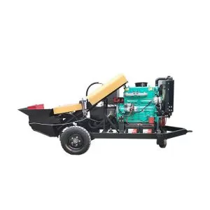 Concrete pump machine: miniature diesel/electric concrete pump