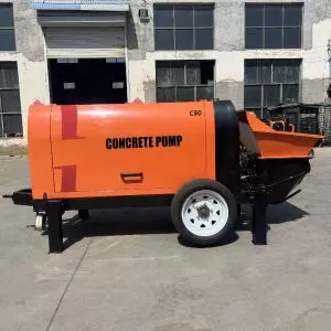 Custom-made diesel-powered 30-type small concrete pump/mini concrete mixing pump