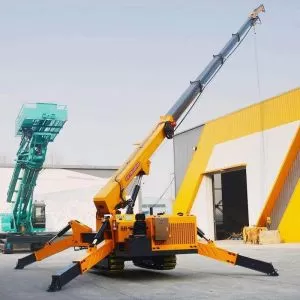 Customized spider cranes: mini 3-ton, 5-ton, and 10-ton spider crawler cranes (EPA EURO5 compliant)