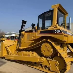 High-quality used Caterpillar D6R bulldozer, 2019 model, 6m dozing capacity, with major components (engine and transmission) included.