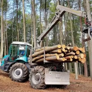 Maintenance and Care of the Driveshaft and Cutter Head of a Timber Harvesting Machine