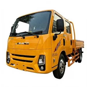 Jiangling 2.5L Diesel 136hp Wanyang 5-speed 3.2M Double-cab Flatbed Light Truck