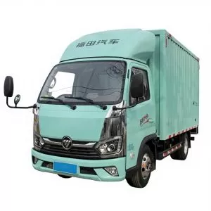 Foton Aumark M 4L manual transmission truck, new 4x2 drive, 4-ton loading capacity, diesel enclosed van.