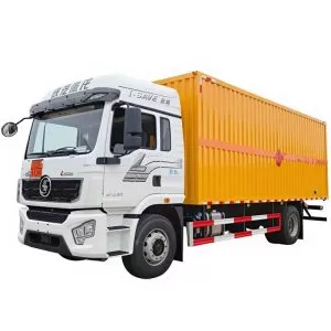 Shaanxi Automobile Delong L5000 Hazardous Chemical Transport Vehicle with Cummins Engine