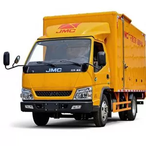 Jiangling 129hp 3.7m single-row enclosed light truck