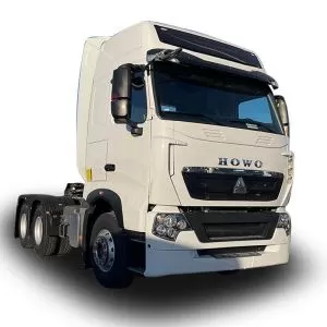 شاحنة جر عالية الجودة من طراز سينوتروك هوو T7H بقوة 430 حصان، مطابقة لمعايير يورو 2/3، طراز HW76/79