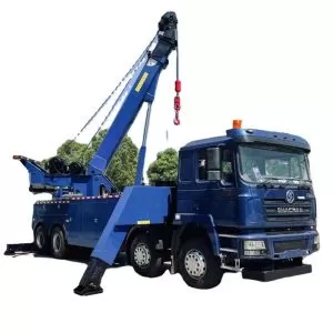 Shacman F3000 (RHD) 420 HP 30-Ton Wrecker&mdash;Crane and Tow Truck for Roadside Breakdowns and Urban Traffic Violations